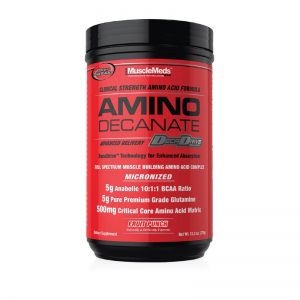 MuscleMeds Amino Decanate 378 g citrus limetka
