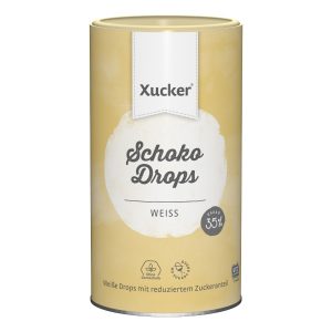 Xucker Chocolate Drops bielá čokoláda 750 g biela čokoláda